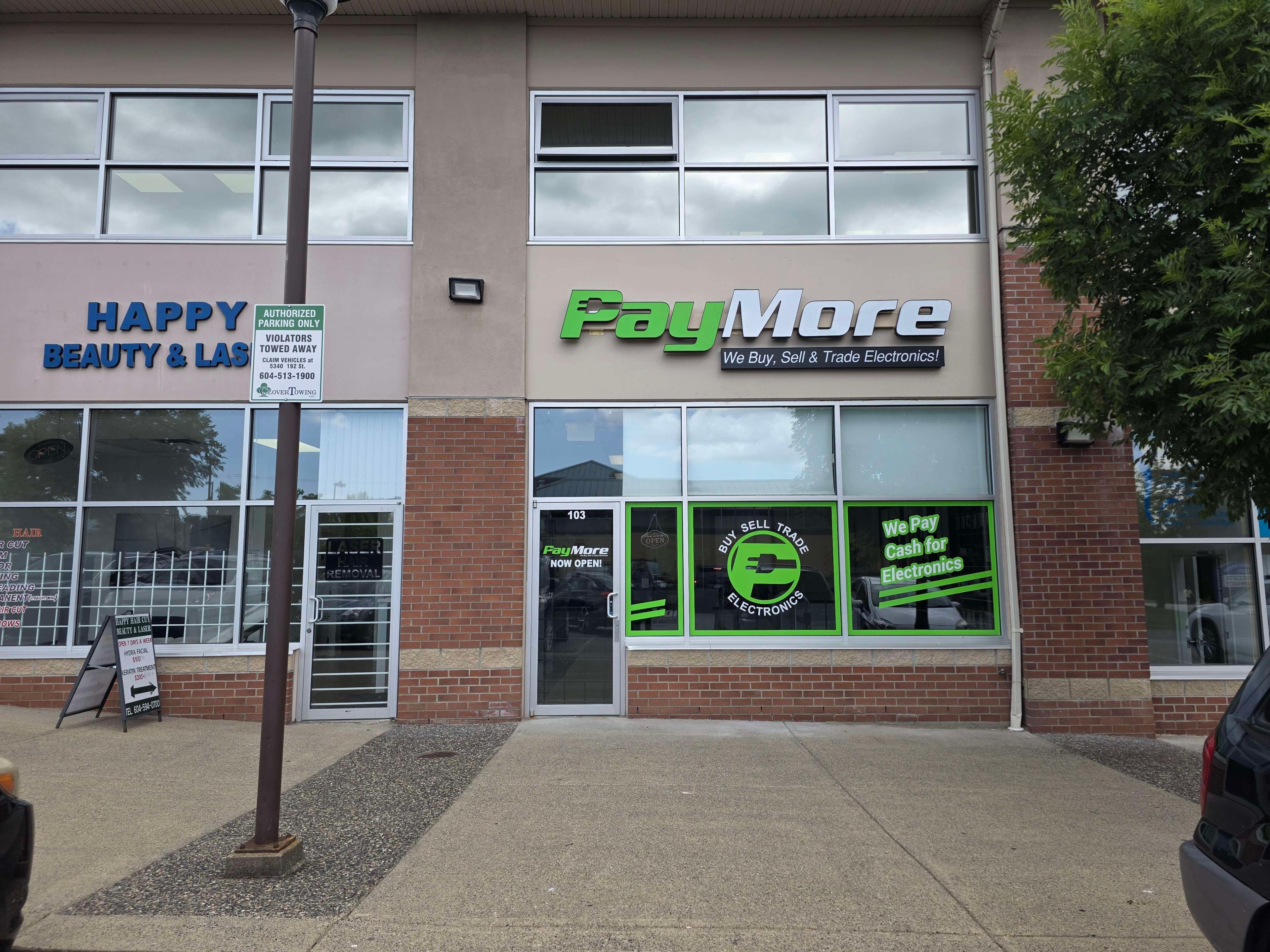 paymore surrey store front