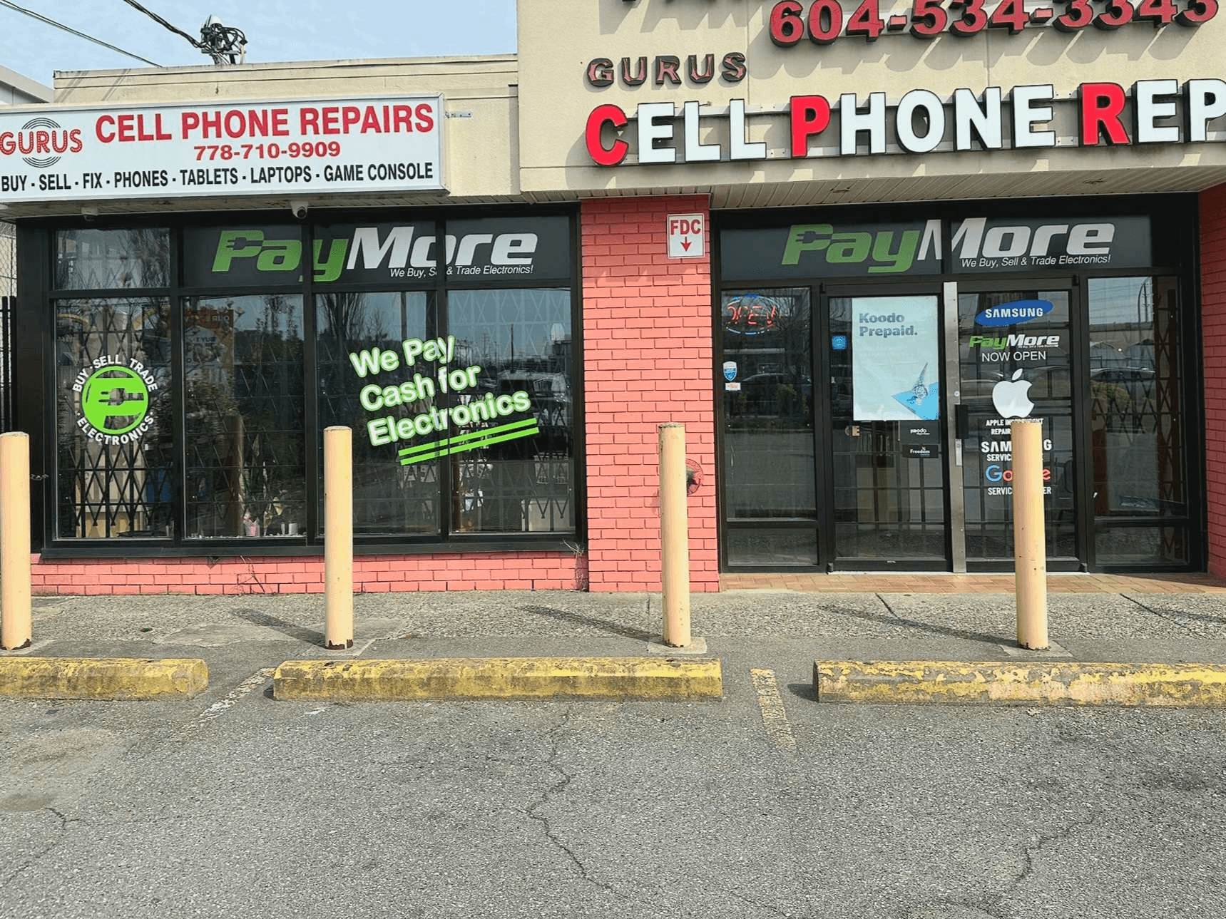 paymore langley store front